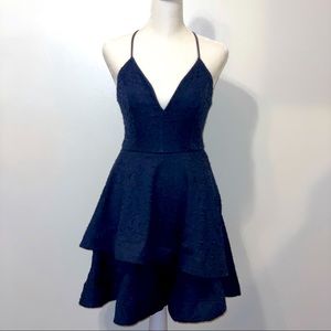 Layered skater dress